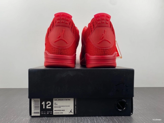 Cheap Retro AQ3559-600 4 Flyknit Red Jordan 0713